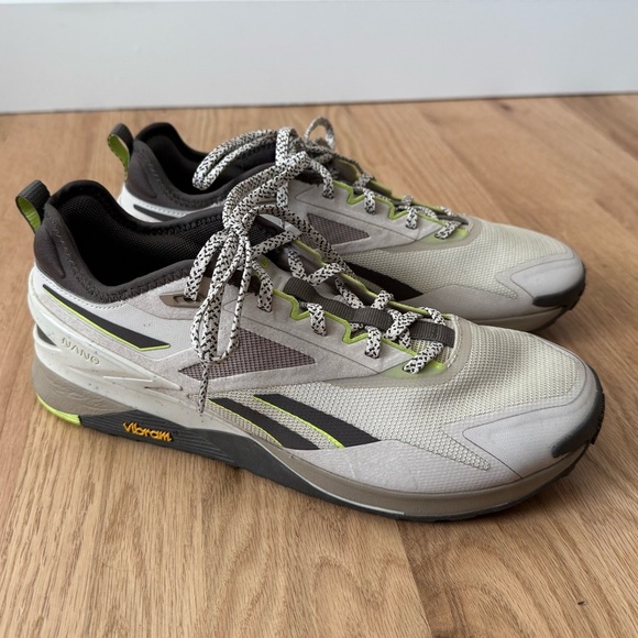 Reebok Nano X3 Adventure Stucco Laser Lime Cross Training Shoes Men’s Size 8 - Picture 10 of 10